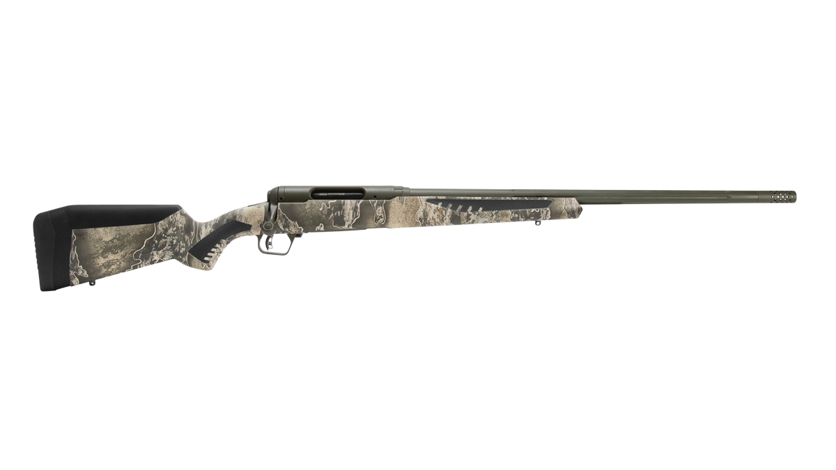 Savage 110 Timberline .308 Winchester Bolt-Action Rifle with 22-inch Fluted Barrel and OD Green Cerakote Finish