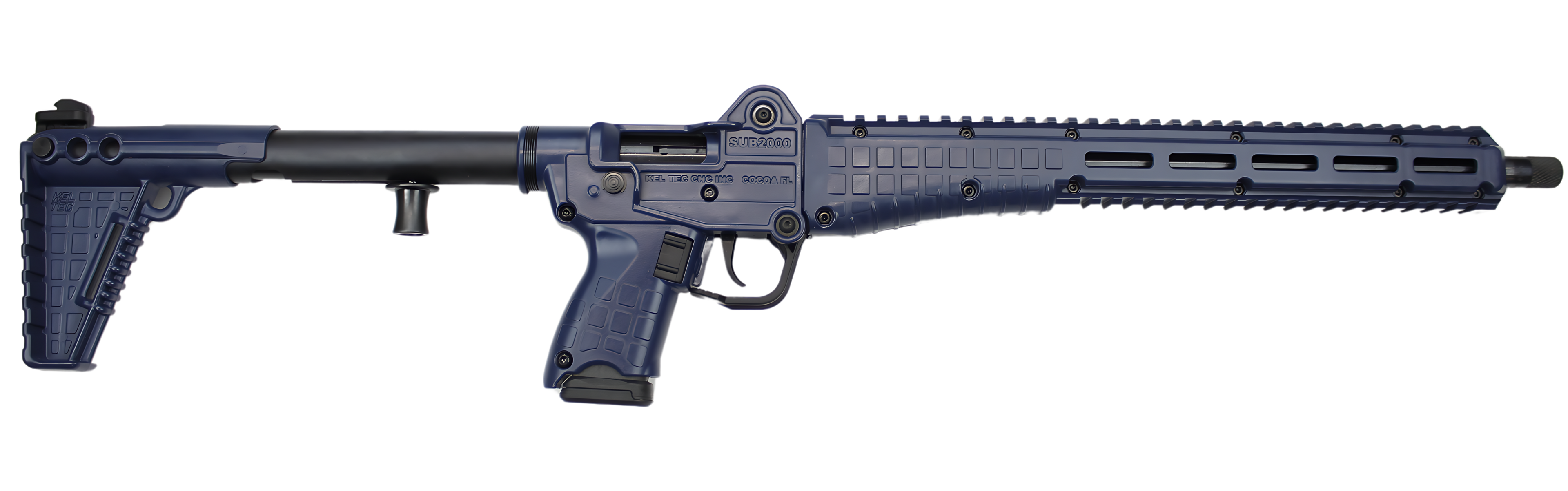 Kel Tec SUB-2K G3 9mm Navy Blue Glock Magazine, 15 Rounds