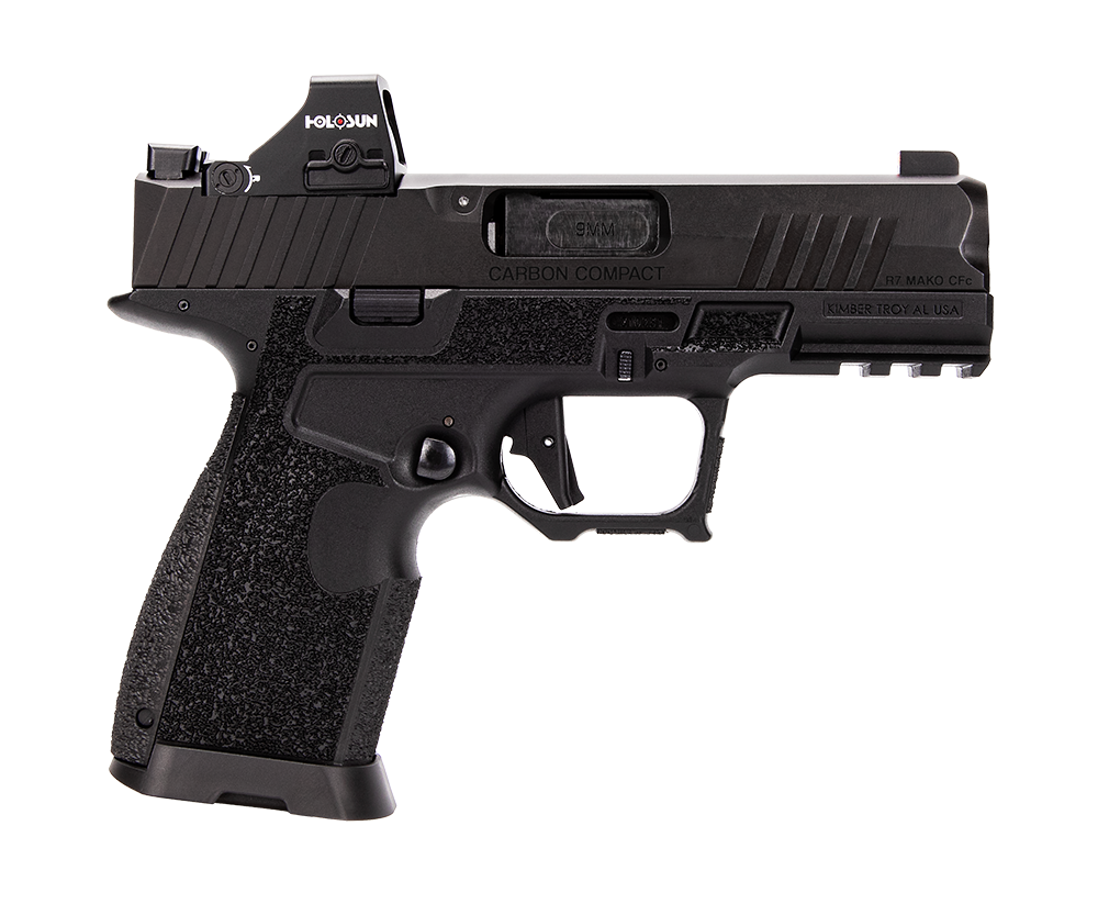 Kimber R7 Mako C.F.C. Compact 9mm with Holosun HS407K, 3.9-inch Barrel, Blued Finish