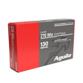 Aguila .270 Winchester 130-Grain InterLock Boat Tail Soft Point Ammunition - 20 Rounds per Box, 10 Boxes per Case