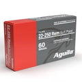 Aguila .22-250 Remington 60-Grain InterLock Boat Tail Soft Point Ammunition - 20 Rounds per Box, 10 Boxes per Case