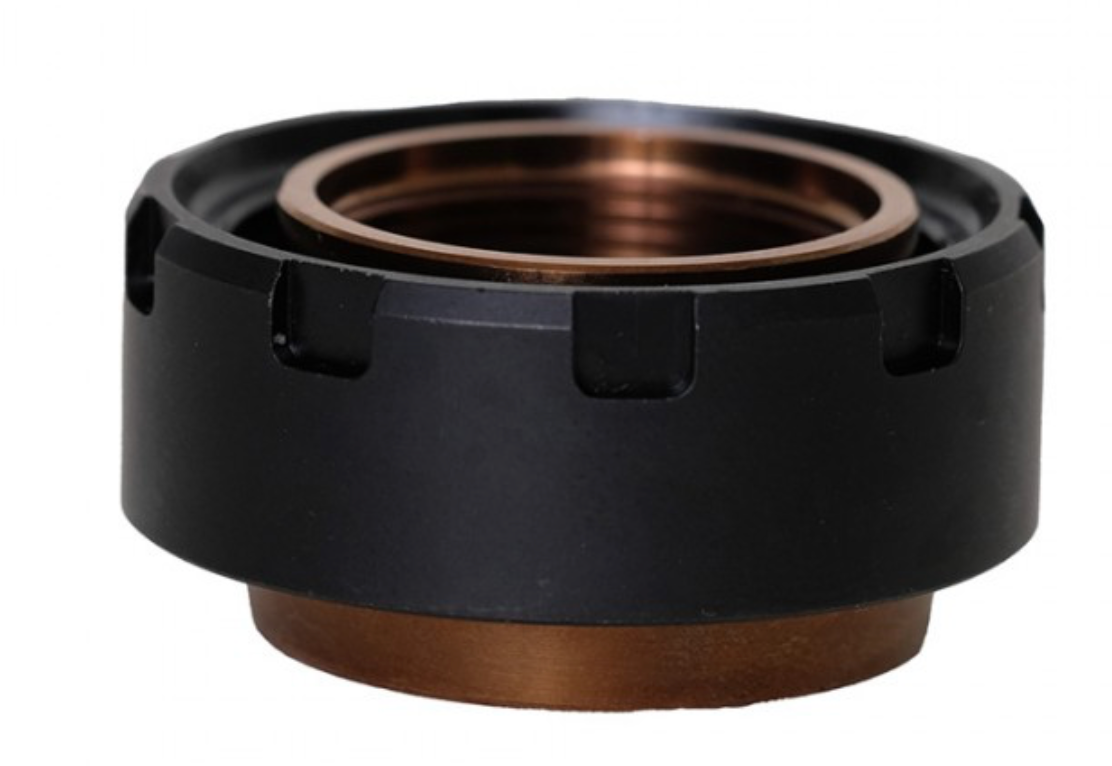 Q PLAN B ASR Mount Black – Steel Silencer Mount for Cherry Bomb Muzzle Brake