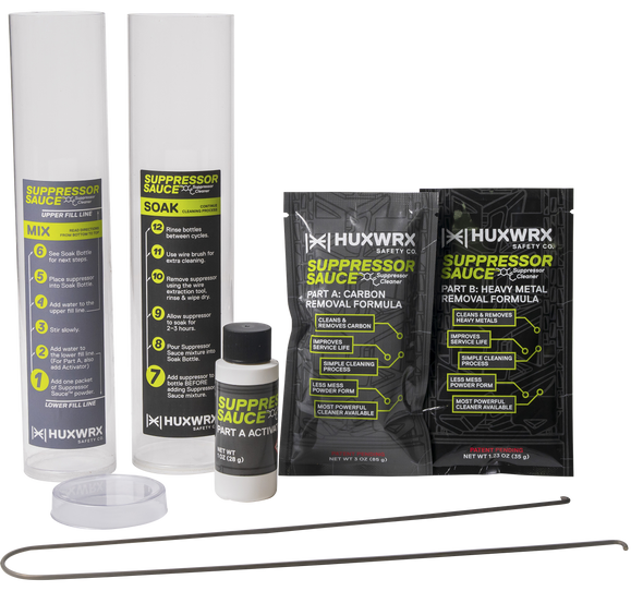 Hux Wrx Safety Co HUXWRX Suppressor Sauce Refill Kit - Firearm Accessory