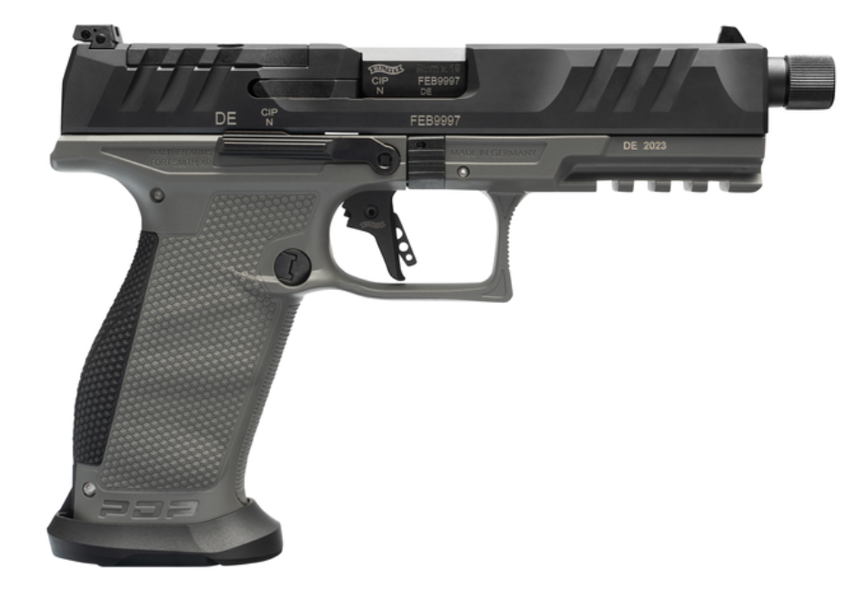 Walther PDP Pro SD Full Size 9mm Pistol with Threaded Barrel and Three Magazines