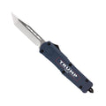 Cobratec Knives Medium FS-3 Trump 2024 Blue Tanto Non-Serrated MTRP24BLUTNS