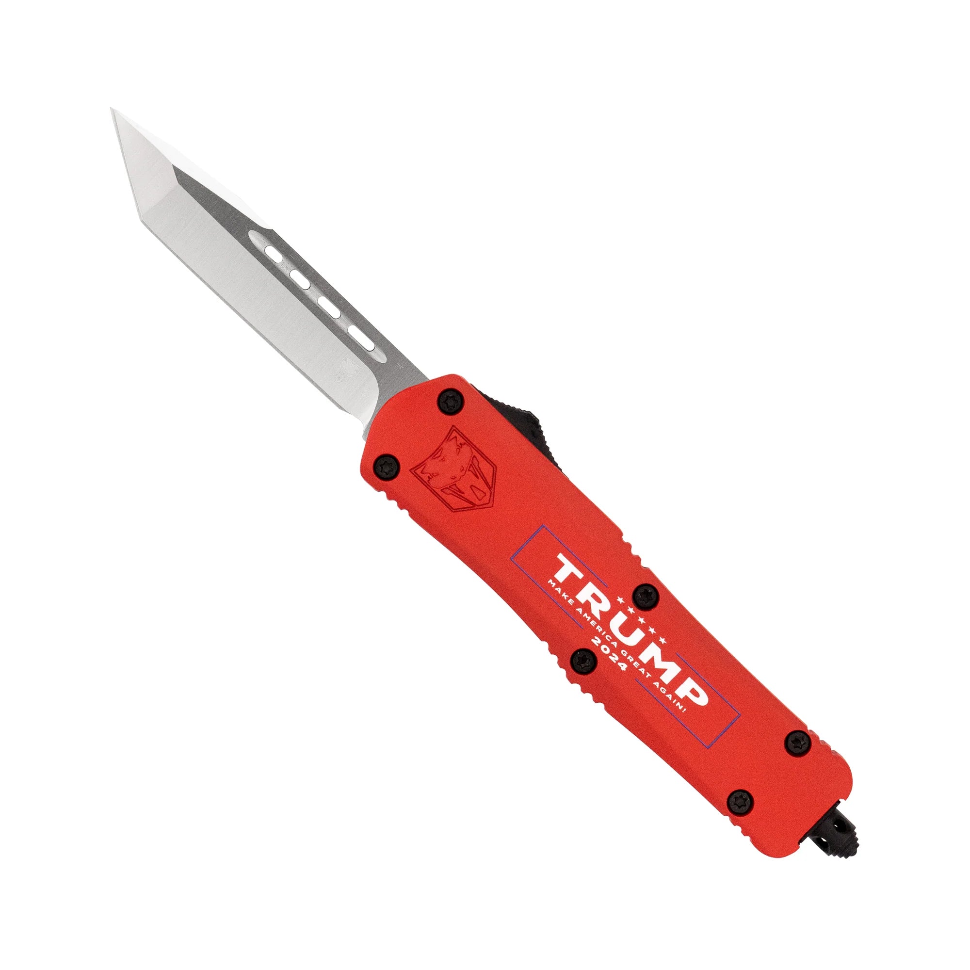 Cobratec Knives Medium FS-3 Trump 2024 Red Tanto Non-Serrated - Model MTRP24REDTNS