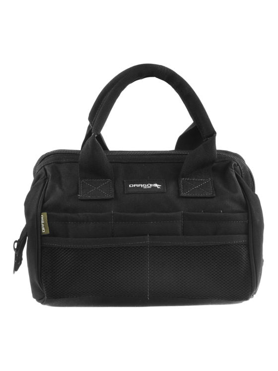 Drago Gear ATB-BL Ammo & Tool Bag in Black - Rugged Firearm Storage Solution