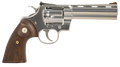 Colt Mfg Python Series 5 Inch Stainless Steel .357 Magnum Revolver with Adjustable Sights