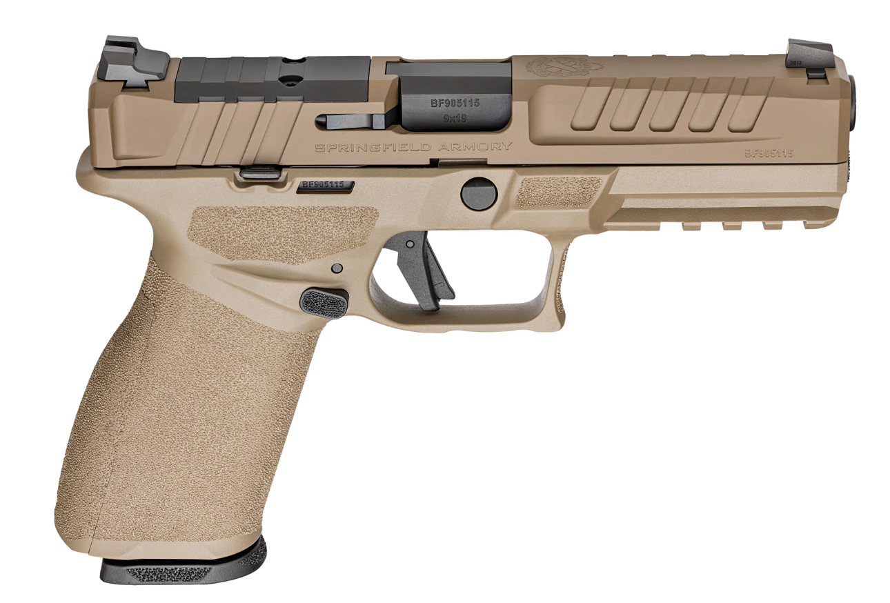 Springfield Armory EC9459FLC-U Echelon FDE 9mm Semi-Auto Pistol with 2 Magazines