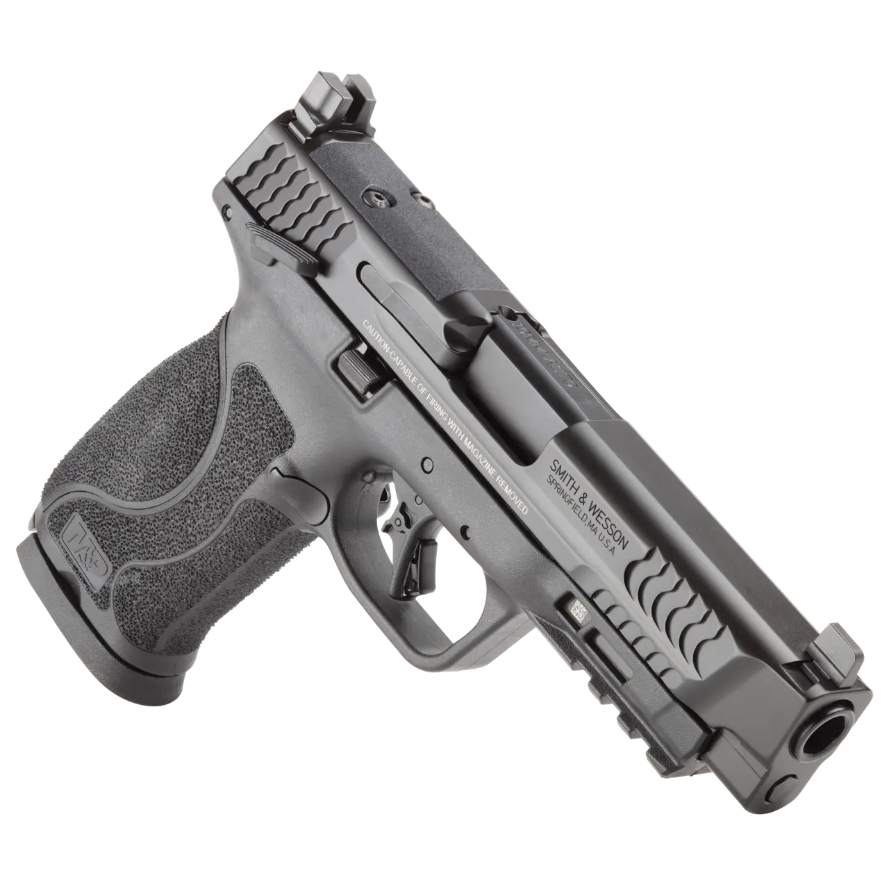 Smith & Wesson M&P 10 M2.0 10mm Semi-Auto Pistol with 4.6-inch Barrel and Two Magazines