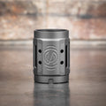 SilencerCo Alpha MAAD Brake 2.0 - Black Aluminum Muzzle Brake for Firearms