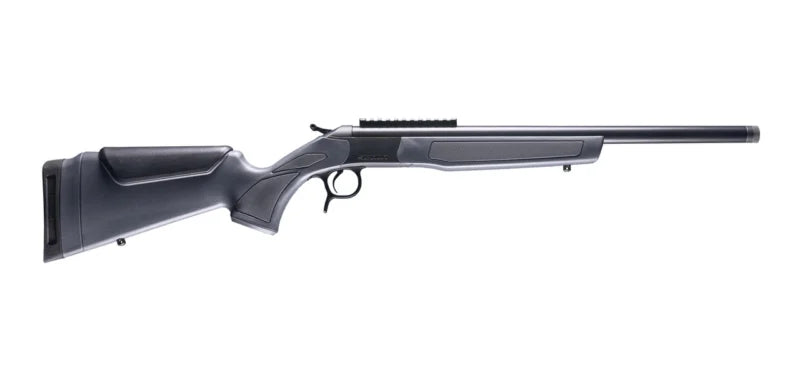 CVA Scout .44 Magnum Blued Break Action Rifle with 20-Inch Threaded Barrel and Scope Rail