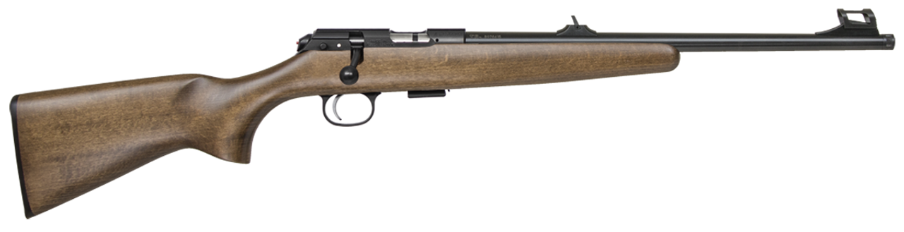 CZ 457 Scout .22LR Bolt Action Rifle with 16.25-inch Threaded Barrel and Beechwood Stock