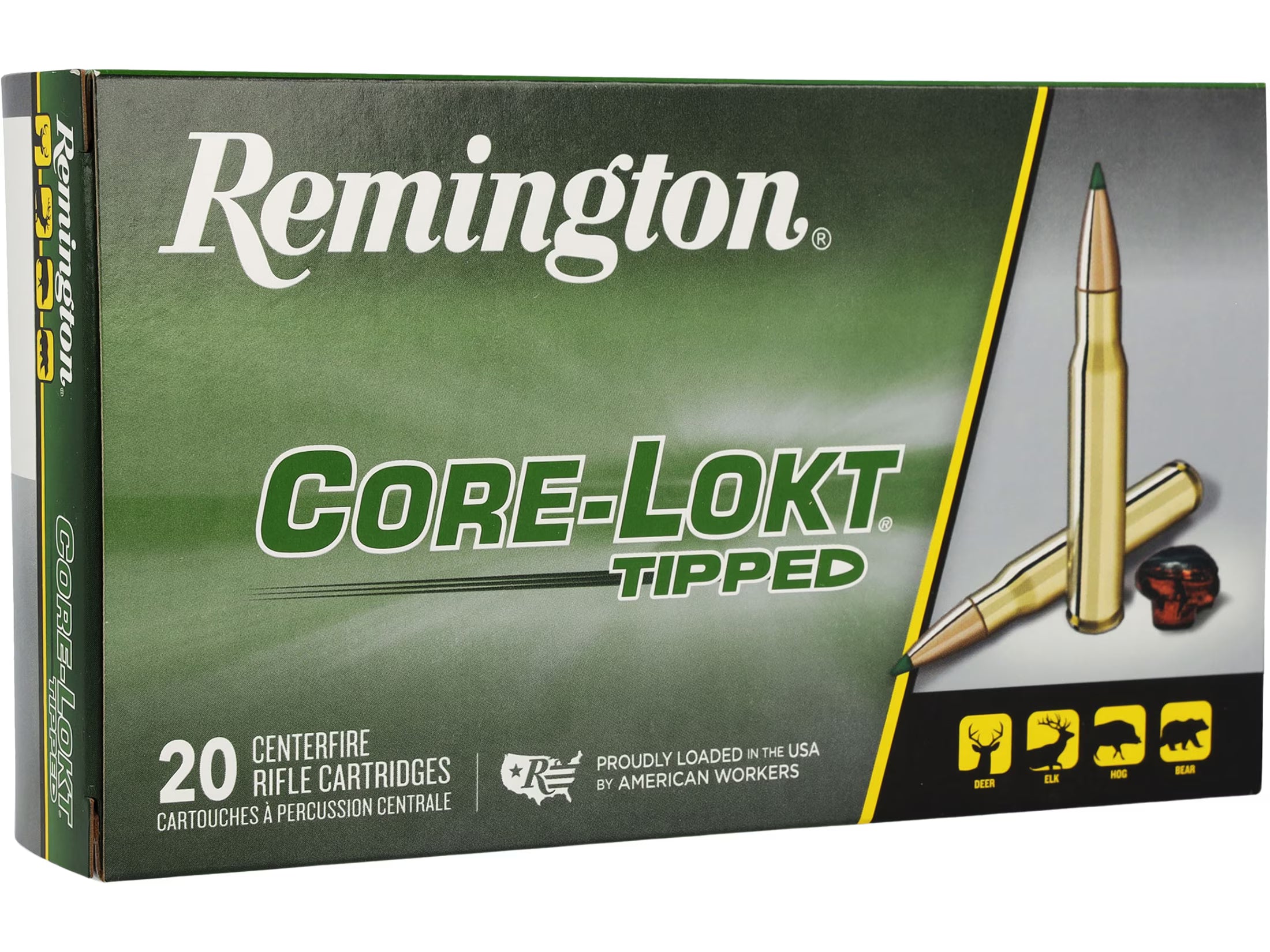 Remington Ammunition RT300UM .300 Rem Ultra Mag, 180-Grain Core-Lokt Tipped, 20 Rounds per Box