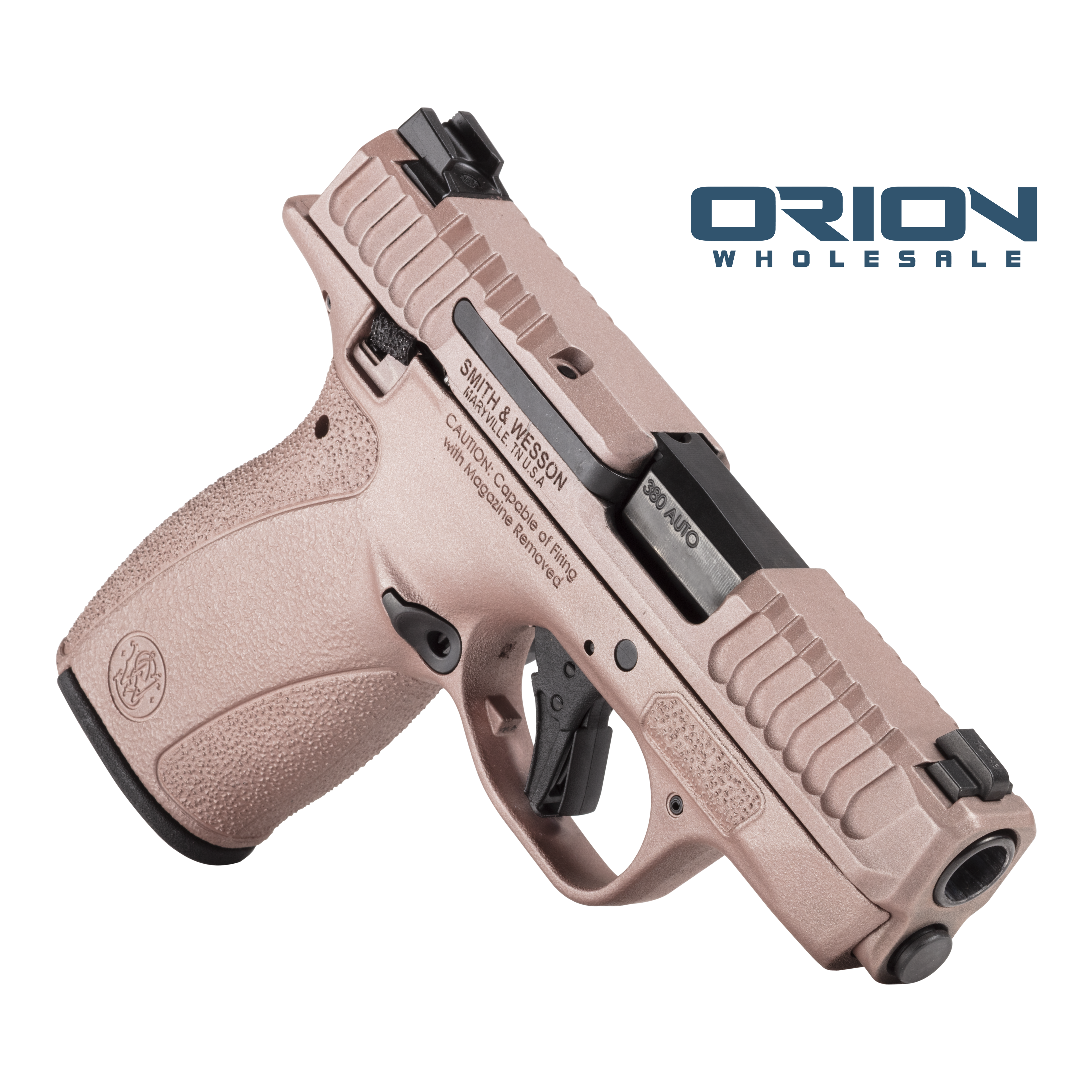 Smith & Wesson Bodyguard 2.0 .380 ACP Pistol with T.S. Rose Gold Orion Finish - 1-12 Round Magazine