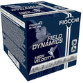 Fiocchi Upland 410 Gauge High Velocity Shotshells, 3 Inch, 6 Shot, 11/16 Oz, 25 Rounds per Box