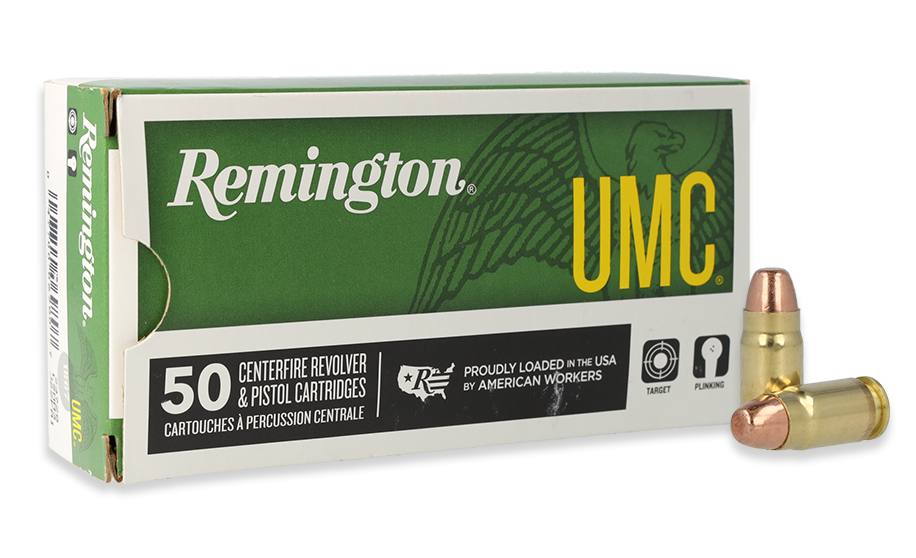 Remington Ammunition .357 SIG 125GR FMJ UMC Target Shooting Cartridge - 50 Rounds per Box