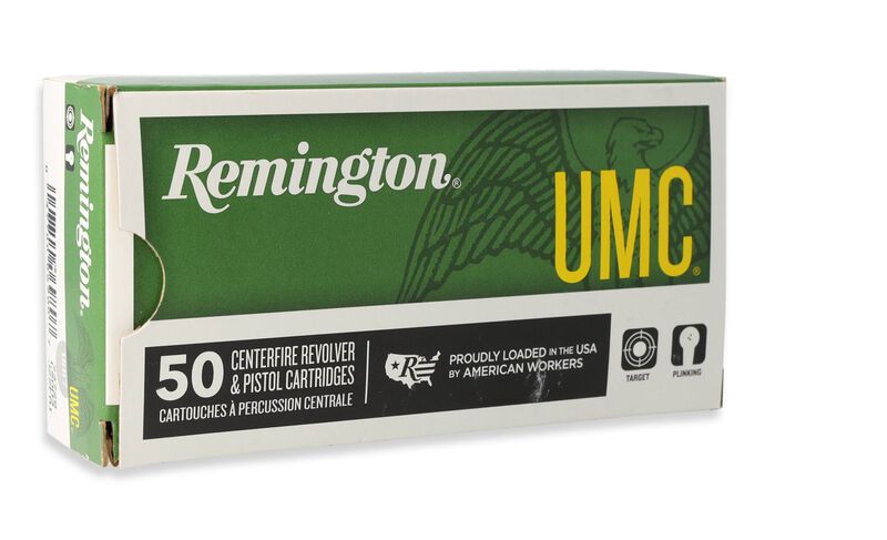 Remington Ammunition .40 S&W 165 GR FMJ Handgun Cartridge - 50 Rounds per Box