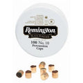 Remington Ammunition #10 Percussion Caps – Brass, 100 Per Box