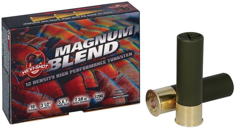 Hevi Shot Magnum Blend 10 Gauge Hunting Ammo – 3.5 Inch Shells with Tungsten Shot