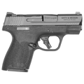 Smith & Wesson M&P9 Shield Plus 9mm Pistol with 3.1-Inch Barrel, Black Armornite Finish, and Optic Ready - 10+1 Capacity