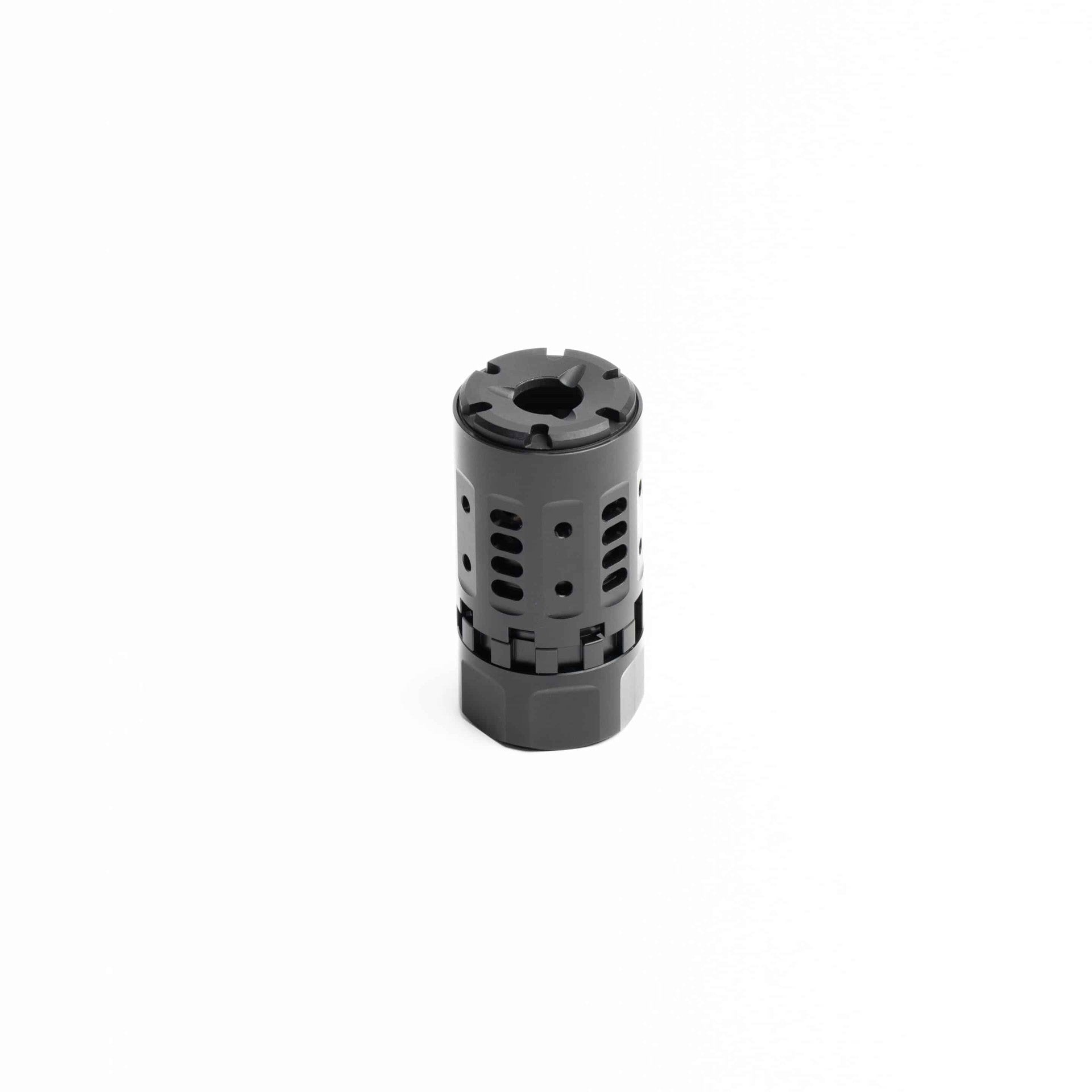 Dead Air P-Series Pyro 2.0 Suppressor with SD500 Booster and 45 Caliber Front Cap