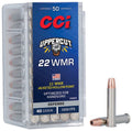 CCI 22WMR 40-Grain Uppercut Jacketed Hollow Point Ammunition - 50 Rounds per Box