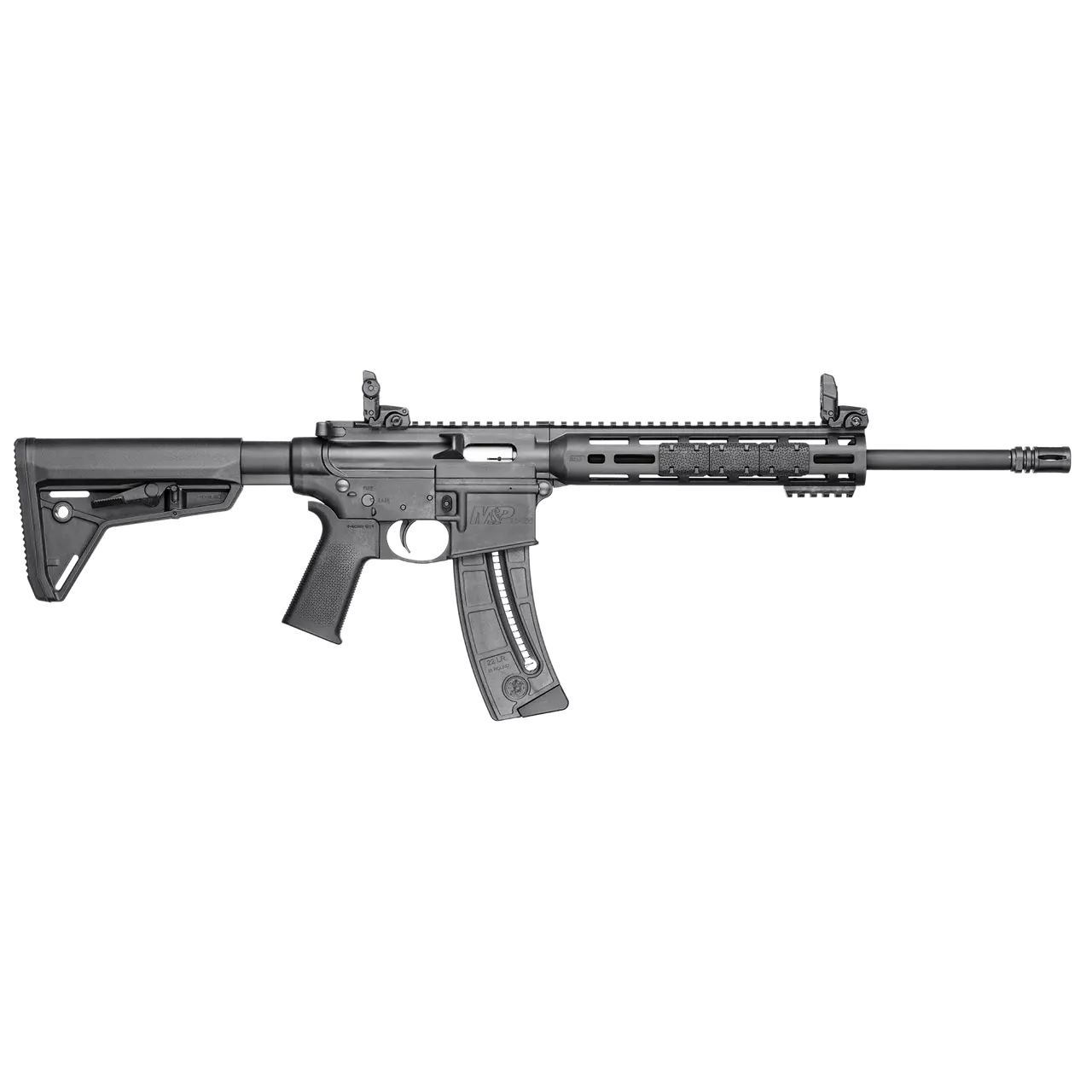 Smith & Wesson M&P 15-22 Sport MOE SL Black .22LR Rifle with 16.5-Inch Threaded Barrel