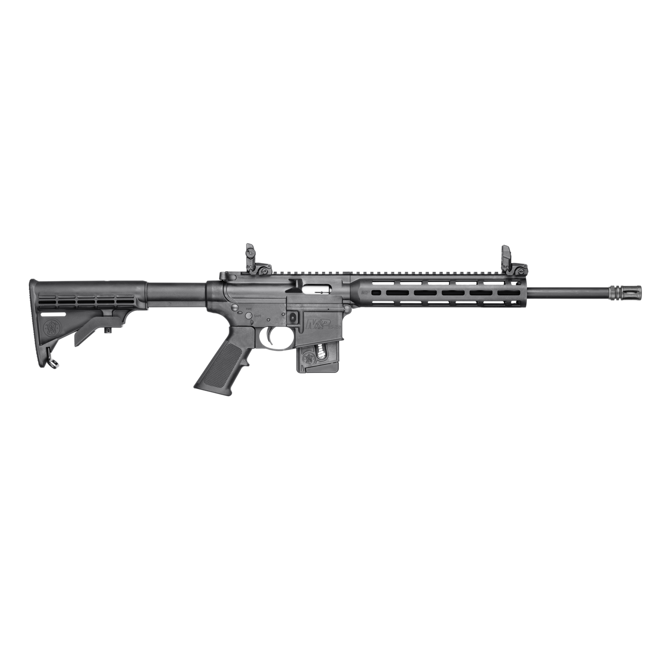 Smith & Wesson M&P 15-22 Sport Black .22LR Semi-Automatic Rifle with 16.5" Threaded Barrel and Magpul Sights