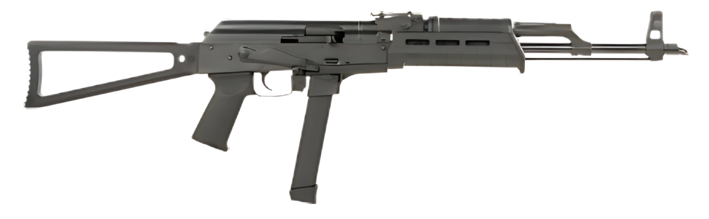 Century Arms WASR MC10 9mm Rifle with 17.5-Inch Barrel and Triangle Stock