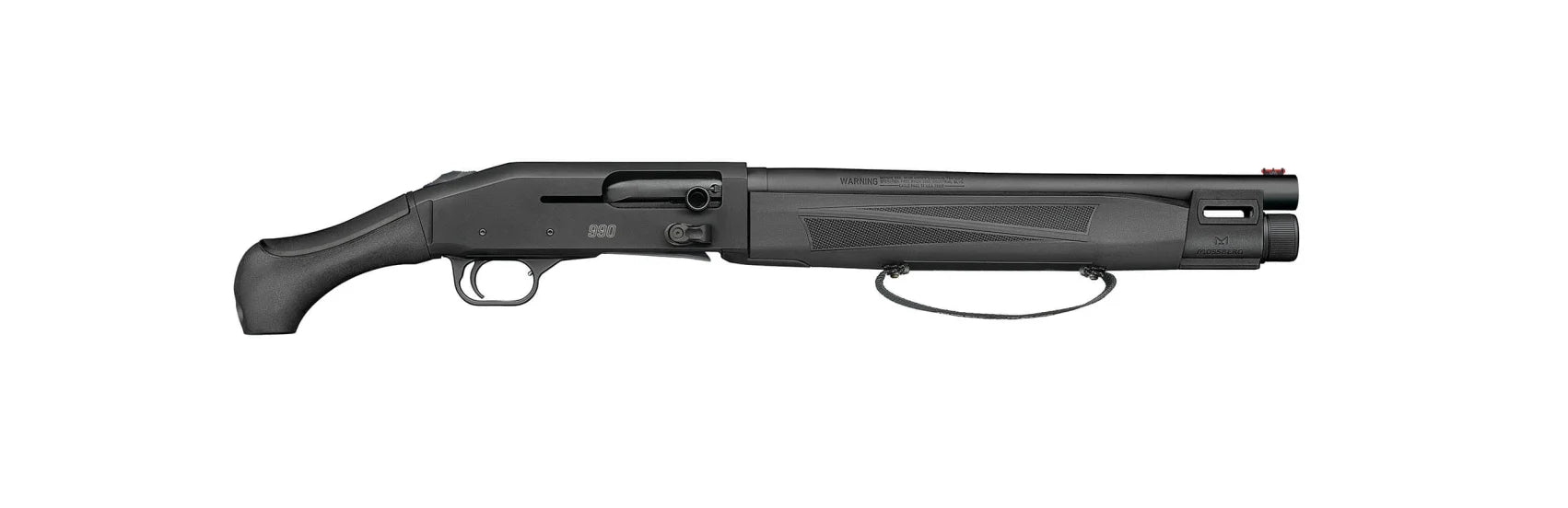 Mossberg 990 AfterShock 12 Gauge Semi-Auto Shotgun with 14.75-Inch Barrel and Black MLOK Synthetic Stock