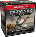Winchester Ammo Drylok Super Steel 12 Gauge 3-Inch #3 Steel Shot, 1-1/4 Oz - 25 Rounds per Box