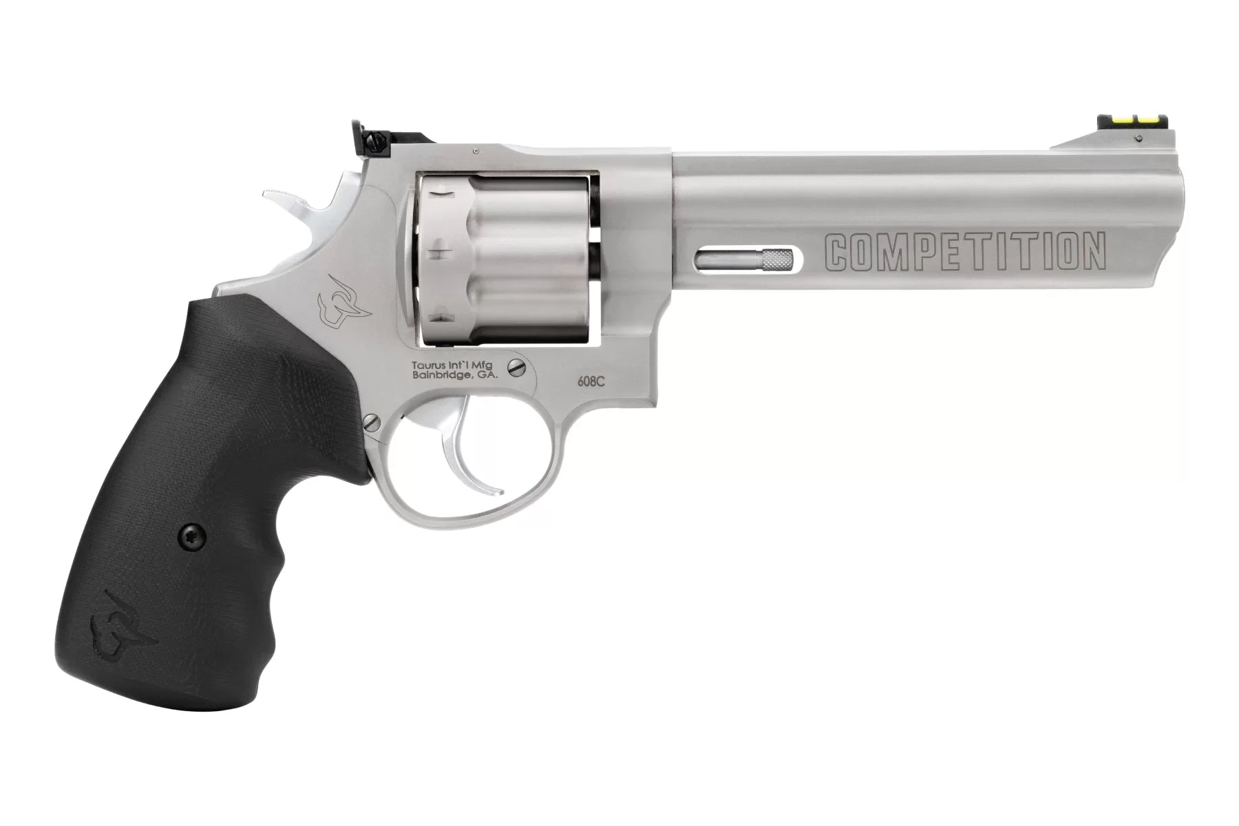 Taurus 608 .357 Magnum Revolver with 6-Inch Heavy Barrel and VZ Grips