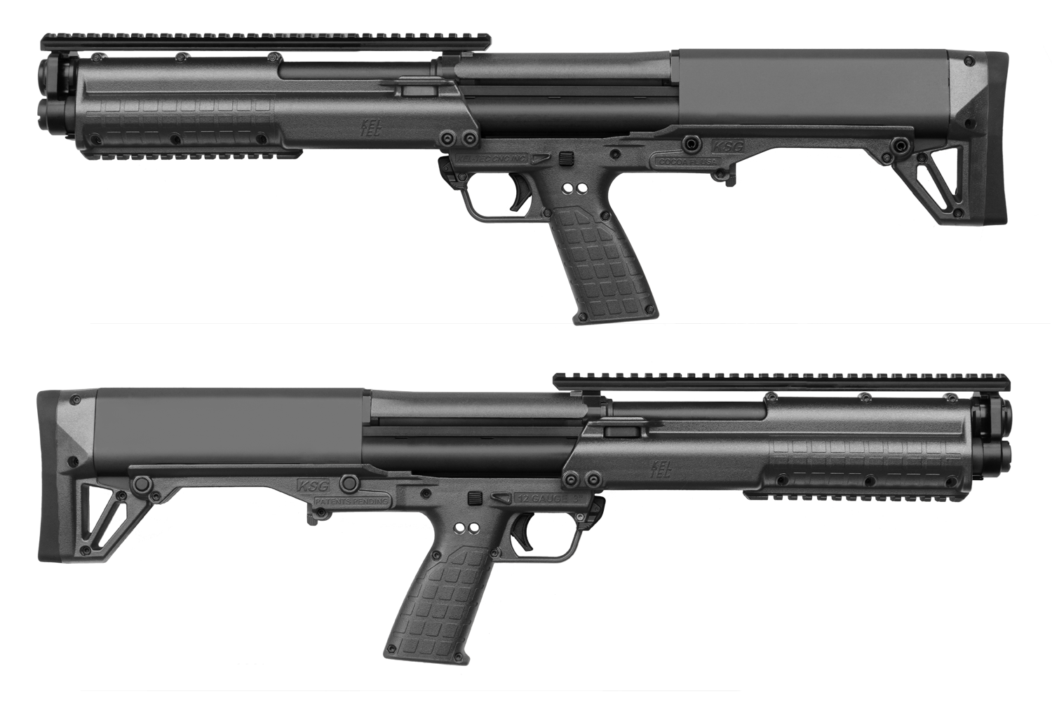 Kel Tec KSG 12 Gauge Shotgun in Tungsten Grey with 18.5-inch Barrel