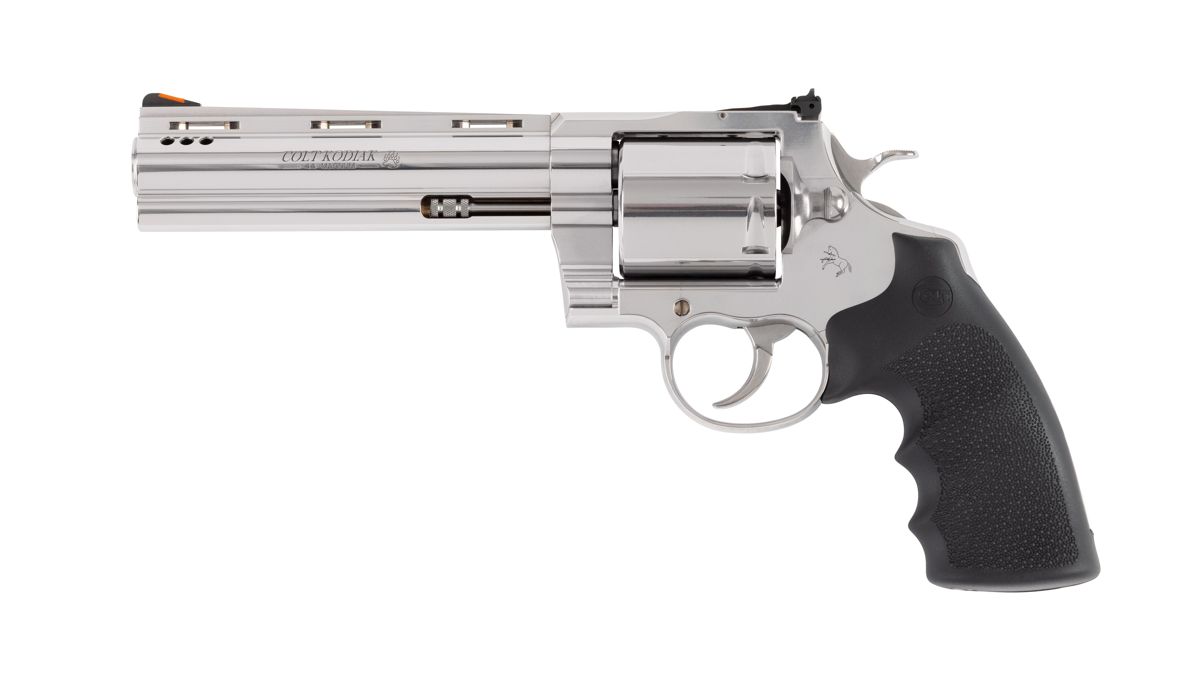 Colt Mfg Kodiak Stainless Revolver in .44 Magnum with 4.25-Inch Barrel and Adjustable Sights