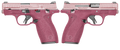 Smith & Wesson Bodyguard 2.0 .380 ACP Pistol with Cranberry/Blush Orion Finish and Magazines