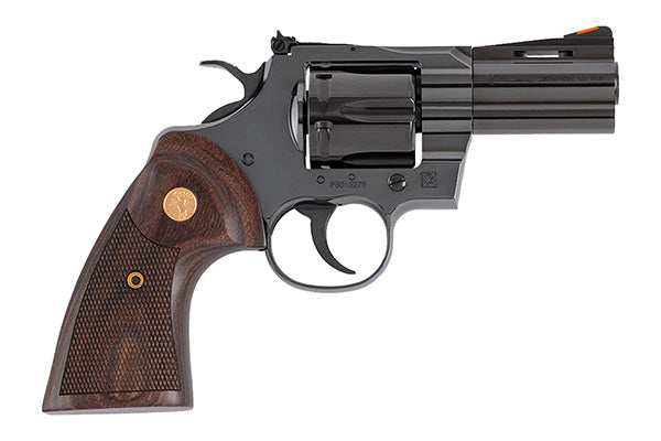 Colt Mfg Python Blued Revolver with 3-inch Barrel in .357 Magnum - 6 Round Capacity