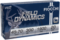 Fiocchi .45-70 Government HPFN 300 Grain Hunting Ammo - 20 Rounds per Box
