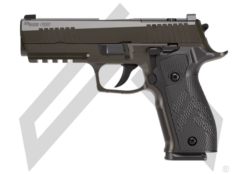 Sig Sauer P226X Legion Full Size 9mm Pistol with Optics Ready Slide and 3 Magazines