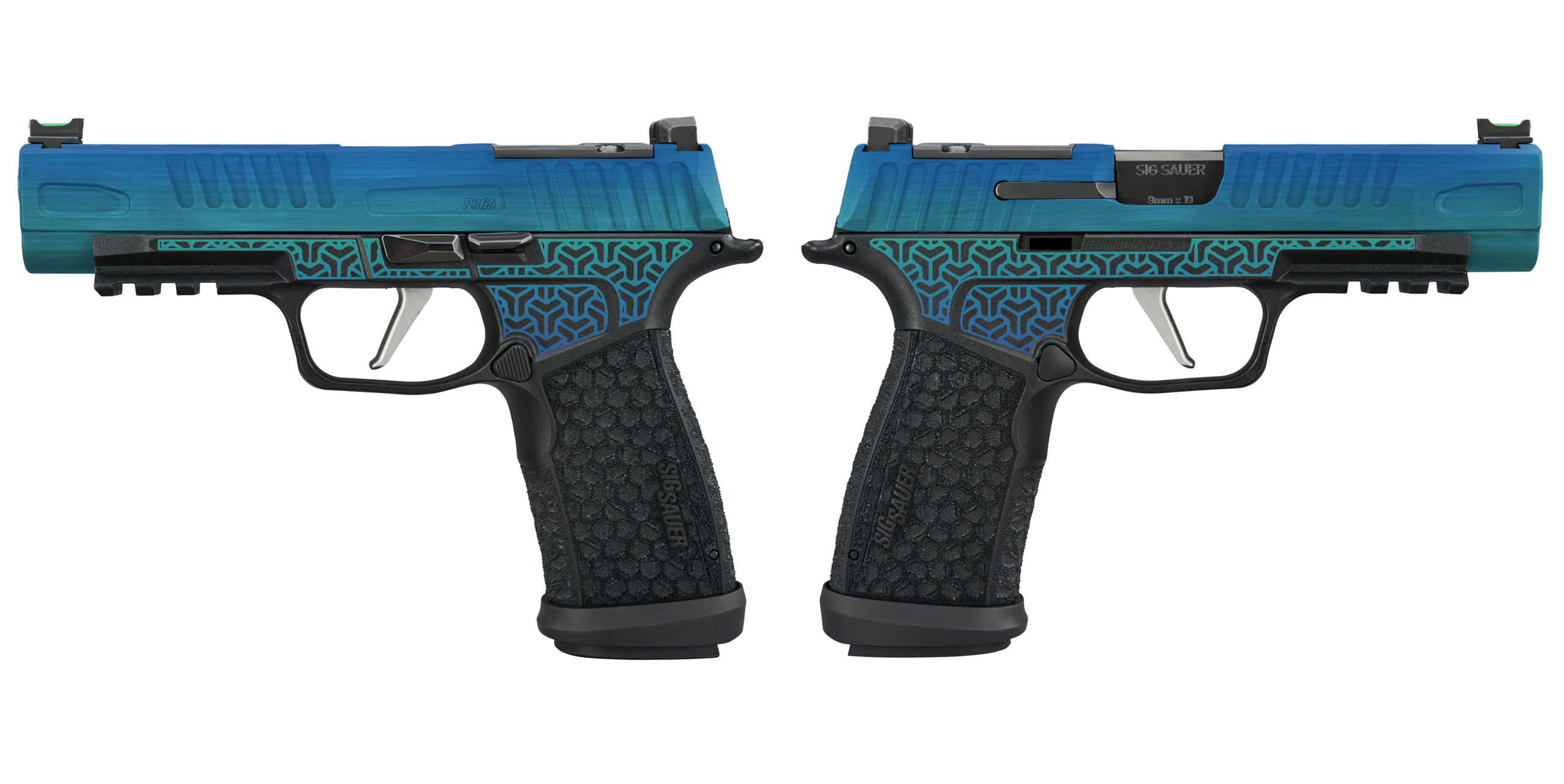 Sig Sauer P365 FUSE 9mm with 4.3-inch Mahi Finish, 17-Round & 21-Round Magazines