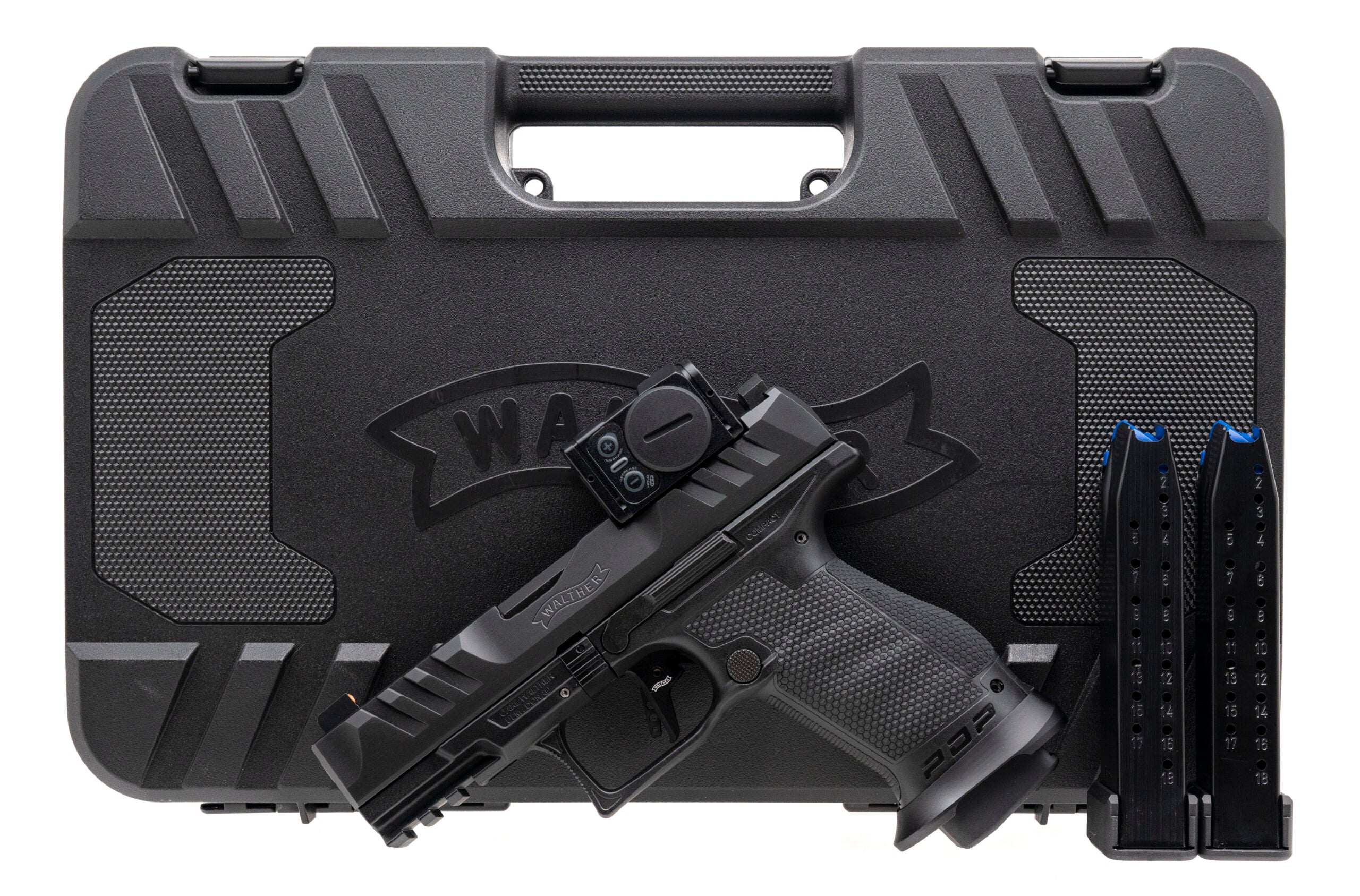Walther PDP Compact Professional ACRO 9mm Pistol with 4-Inch Steel Barrel and Optic Ready Slide