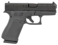 GLOCK G43X 9mm Pistol with Gray Frame and Front Rail – Includes Two 10-Round Magazines