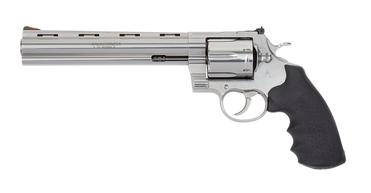 Colt Mfg Anaconda Stainless Revolver with 8-Inch Barrel in .45 Colt