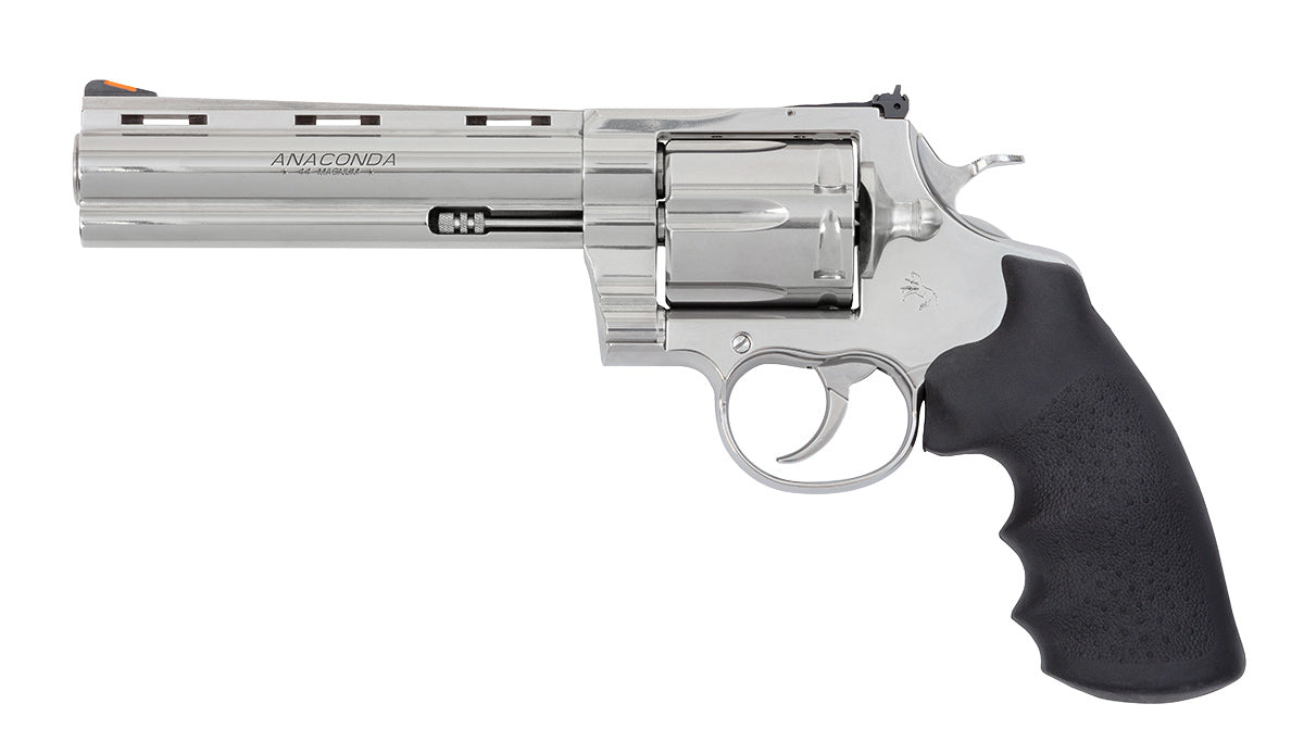 Colt Mfg Anaconda Stainless Revolver - .45 Colt, 6-Inch Barrel, 6-Round Capacity