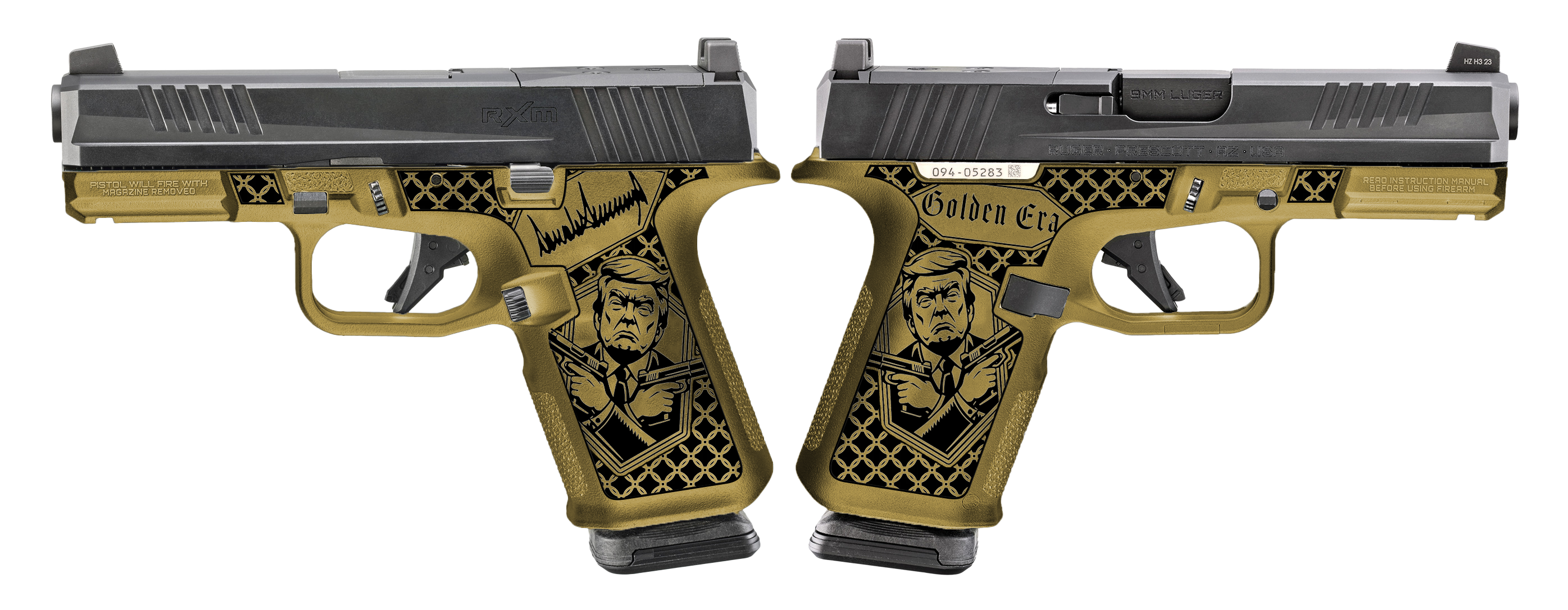 Ruger RXM 9mm Pistol Don Wick 2.0 with 4-inch Barrel - Orion Exclusive