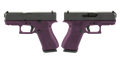 Glock G43X 9mm Pistol with Night Sights and Two 10-Round Magazines