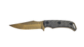 Half Face Blades TOSAHWI Gold Topo 4-Inch Blade with CPM S45VN Steel and Micarta Grip