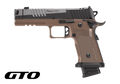 Sig Sauer P211 Combat 9mm Pistol with Mach3D Compensator and G10 Coyote Brown Grip