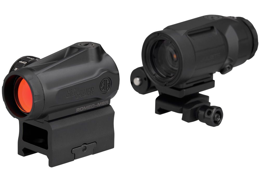 Sig Sauer Romeo MSR G2 Red Dot Sight with Juliet5 Micro Magnifier Combo Kit