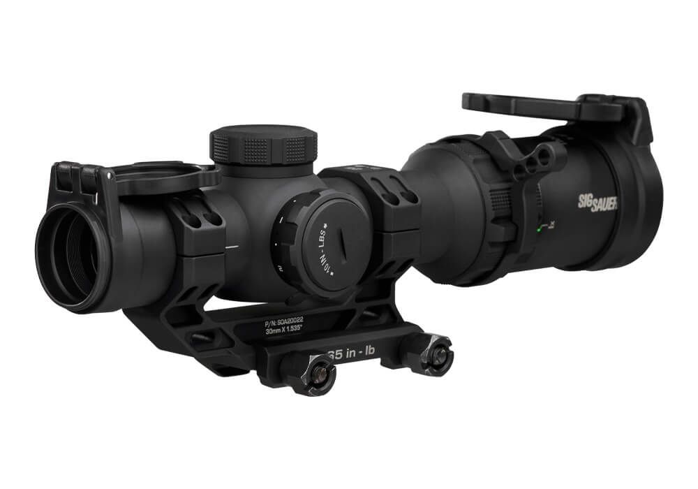 Sig Sauer SOTMC81000 Tango MSR Compact 1-8x24 Rifle Scope with Illuminated BDC8 Reticle and 30mm Tube